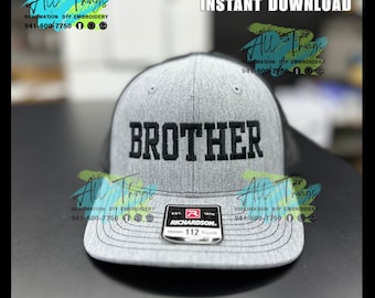 Brother Youth embroidery hat file