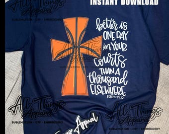 Basketball One day in your court digital download file