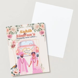Indian wedding customizable sign