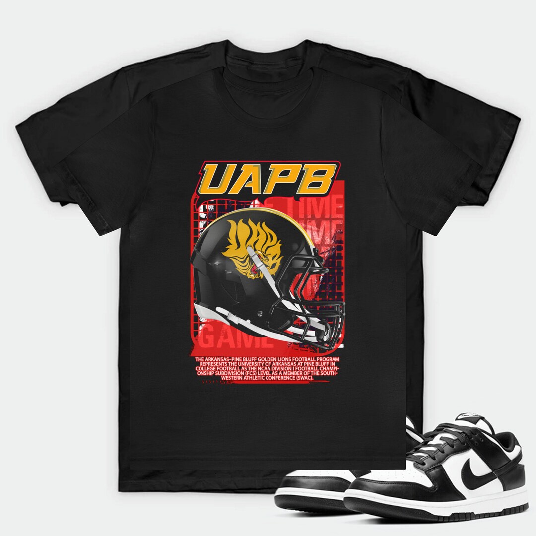 UAPB Arkansas Pine Bluff Golden Lions Football Unisex Jersey Etsy
