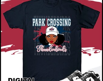 PCHS Thunderbirds: Park Crossing Thunderbirds  - Instant Digital Download