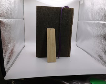Customizable Wooden Bookmark