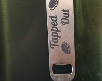 Customizable Stainless Steel Bottle Opener