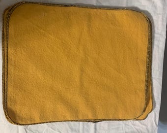 Golden Yellow Unpaper Towel, Reusable towel for cleaning