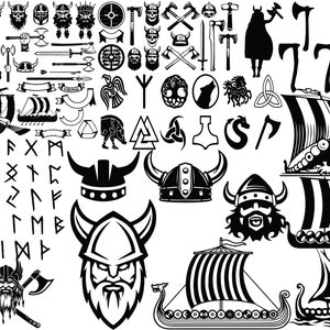 Norse Vikings Themed SVGs File Pack! *Highest Quality*