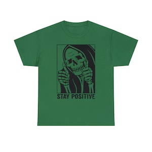 Download do arquivo SVG do esqueleto Stay Positive! *Mais alta qualidade* imagem 2