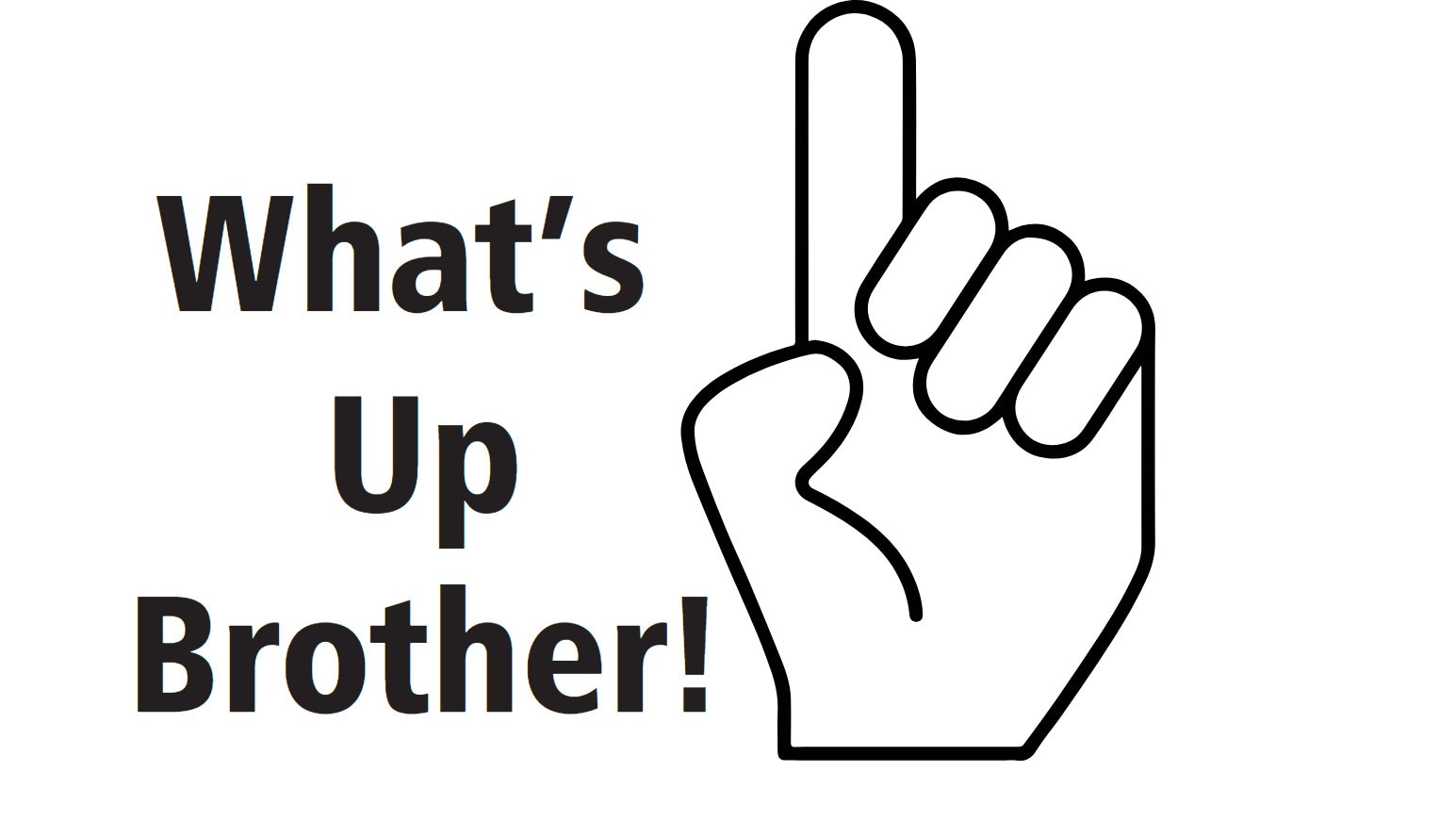 What's up Brother Funny Sketch Meme, Streamer Meme, SVG File Download