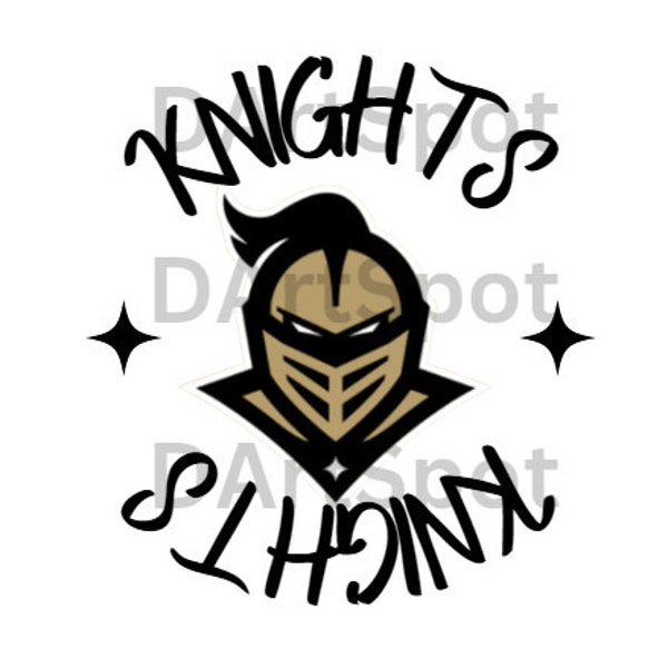 UCF Knights Circular SVG, PNG & jpg