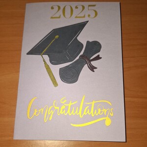 Carte de vœux de remise des diplômes 2025