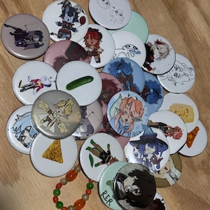 Custom Button/Pins/Badges