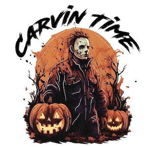 Carvin Time Michael Myers PNG/JPG