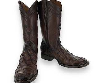 Cuadra Mens Pirarucu Choco Vidreado 3Z2FPI