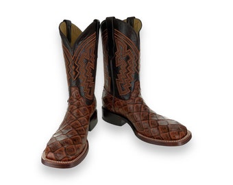 Franko Boots Mens Bulldog Pescado Conac