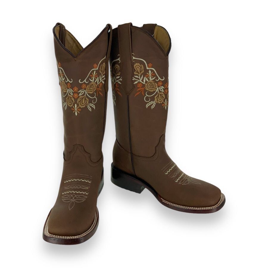 Franko Stiefel Damen Turqueza Crazy Cafe (Ohne Gürtel)