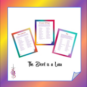 Topical Scripture Writing Plan – Deception, Pride, Jude (Digital Download)