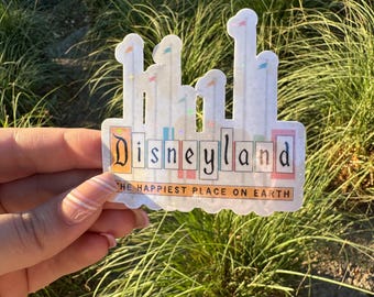 Old Scool Magic Sign Holographic Sticker