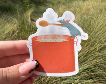 Remy Soup Glossy Sticker
