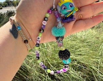 Sea Witch Doorable Beaded Phone/ Bag Charm