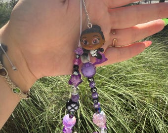 Photon Rambo Doorable Beaded Phone/ Bag Charm