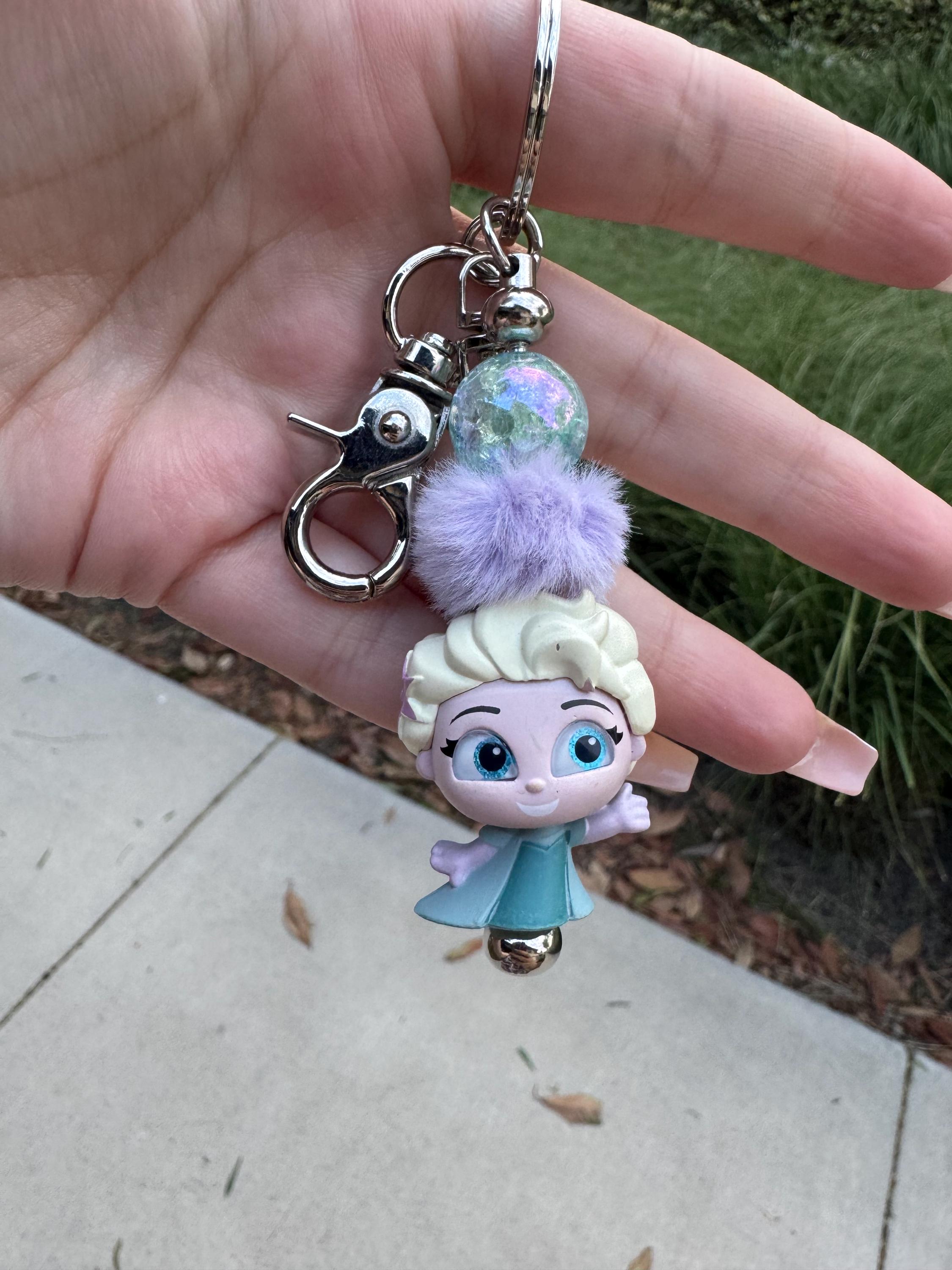 Disney Doorables Beaded Keychain- Frozen Collection - Etsy