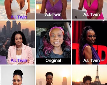 Personalized AI Digital Twin – Turn Your Photo Into Unique Digital Art