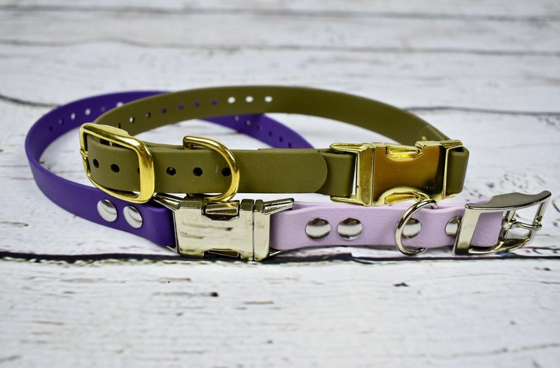 3/4 Quick Release Ecollar Strap Biothane Etsy