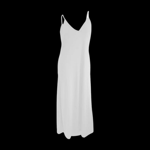 Rayon Slip Dress, tie dye blank
