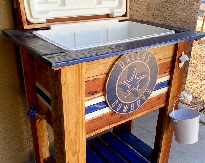 Custommade, NFL Wooden Coolers Etsy