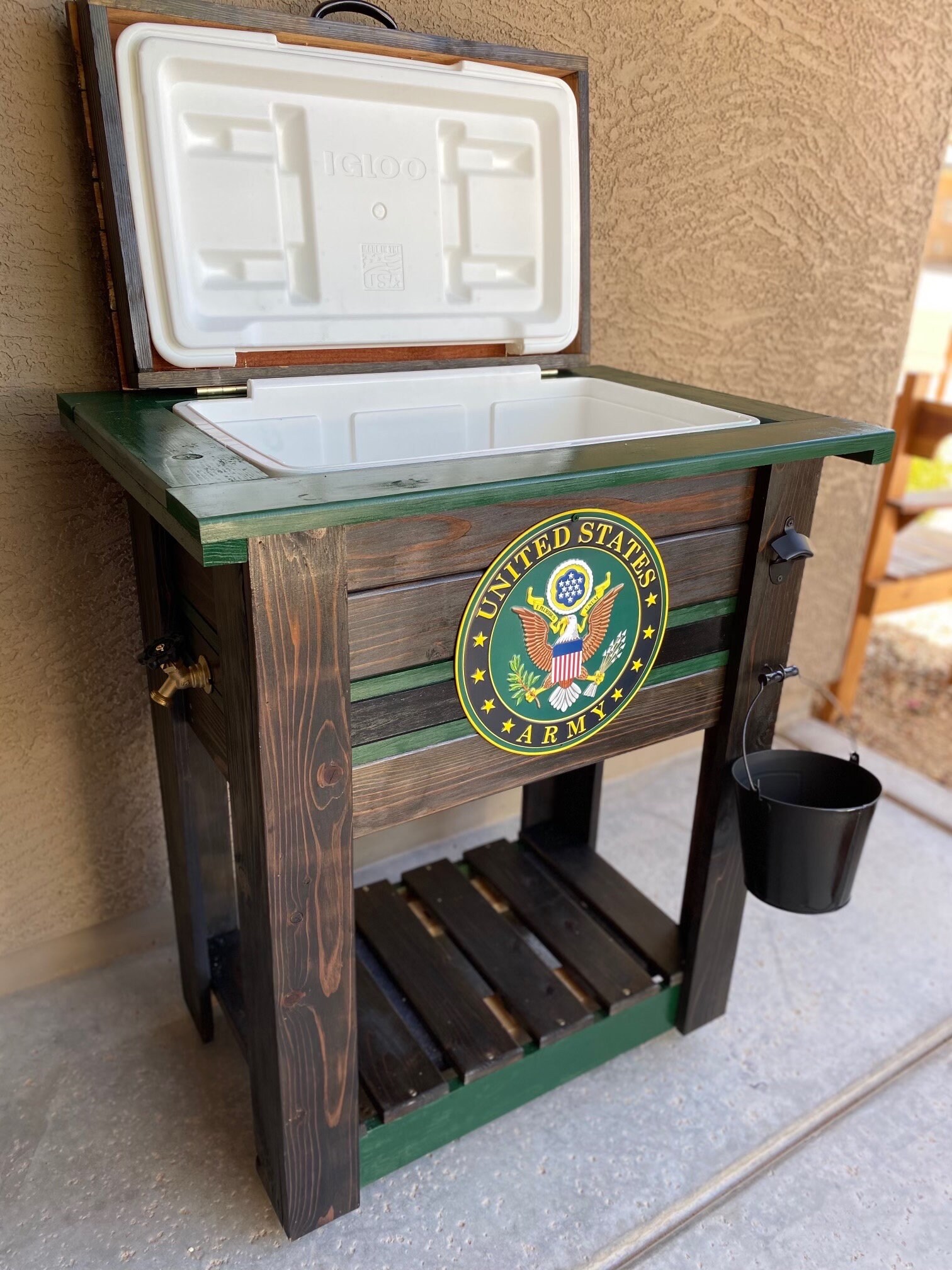 Custommade, Military & Patriotic Wooden Coolers Etsy