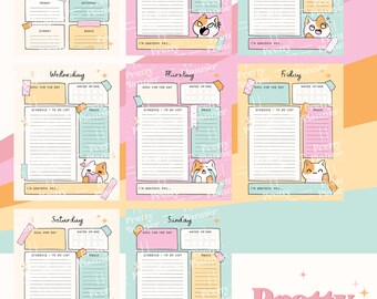 Emotive Kitty Planner