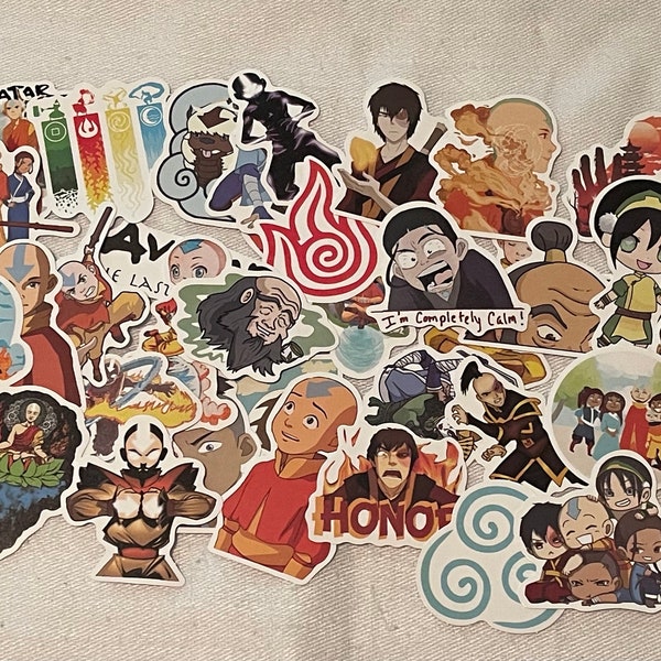 Avatar Anime Stickers | Avatar Stickers l Avatar Merch l Merch