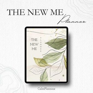 Undated Digital Planner | Minimalist Digital Planner | Daily Weekly Planner | Goodnotes Planner | Notability Planner | The New Me Planner