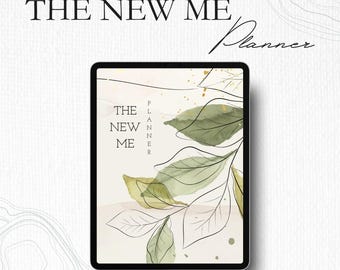 Undated Digital Planner | Minimalist Digital Planner | Daily Weekly Planner | Goodnotes Planner | Notability Planner | The New Me Planner