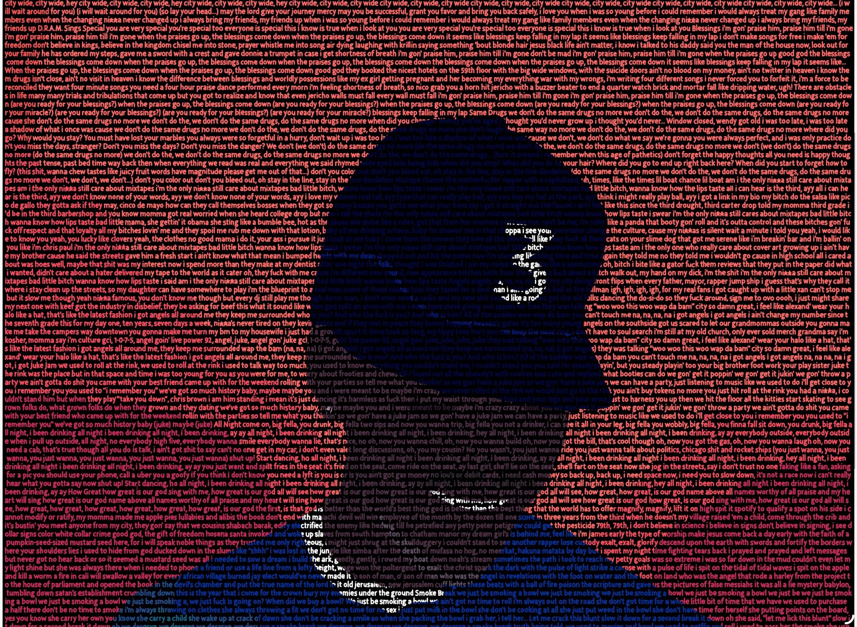 Chance the Rapper Coloring Book Album Cover - Etsy