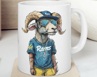 Los Angeles Rams Pride Custom Art Mug