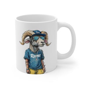 Los Angeles Rams Pride Custom Art Mug