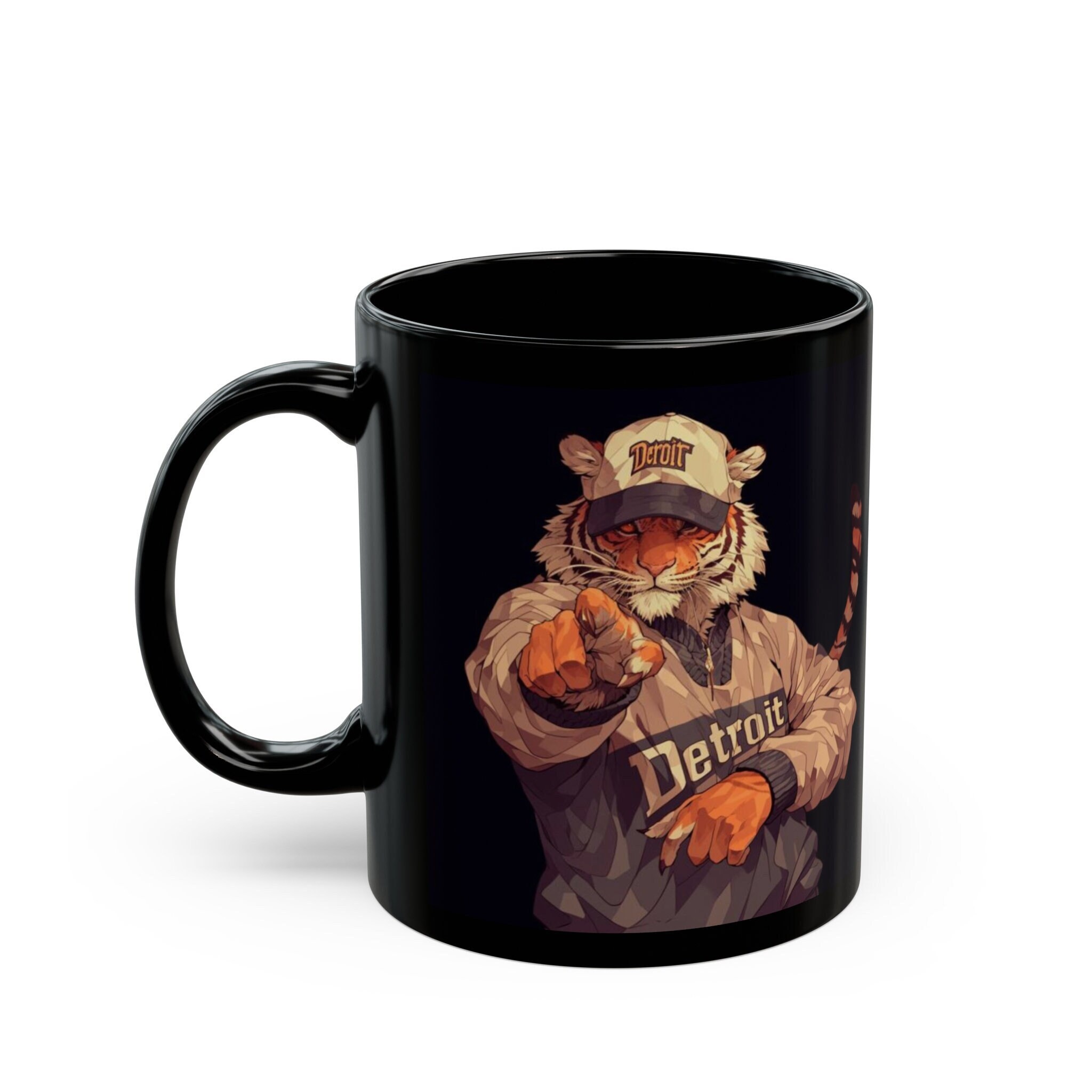 Tiger Stripe Sip - Detroit Pride Mug
