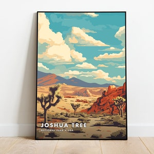 Joshua Tree Majesty | National Park Print, Desert Landscape Art, Adventure Decor, California Dreaming Wall Art