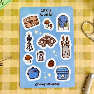 Cozy Winter Sticker Sheet