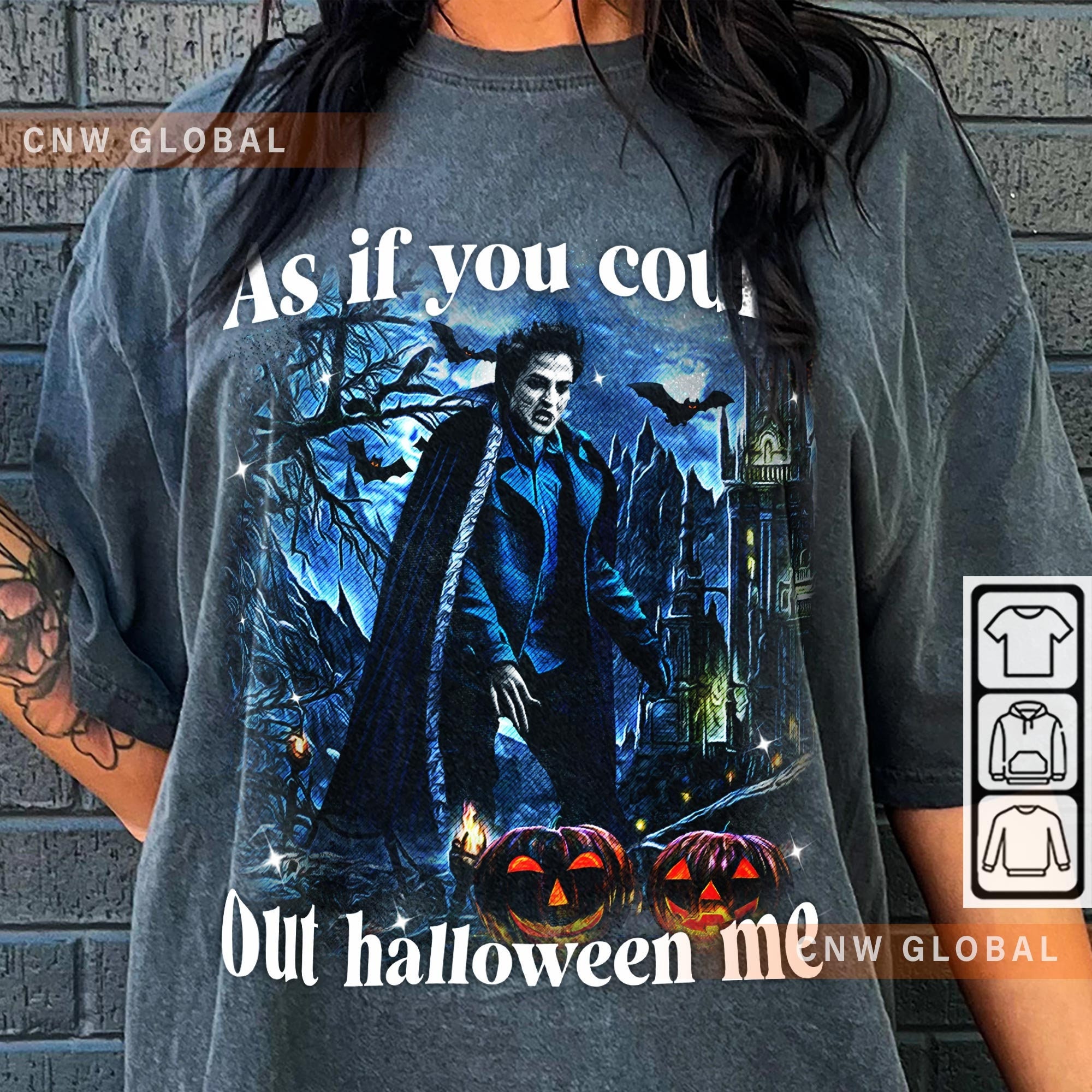 Edward Cullen Funny Movie Shirt as If You Could Out Halloween Etsy
