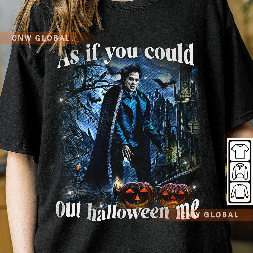 Edward Cullen Funny Movie Shirt as If You Could Out Halloween Etsy