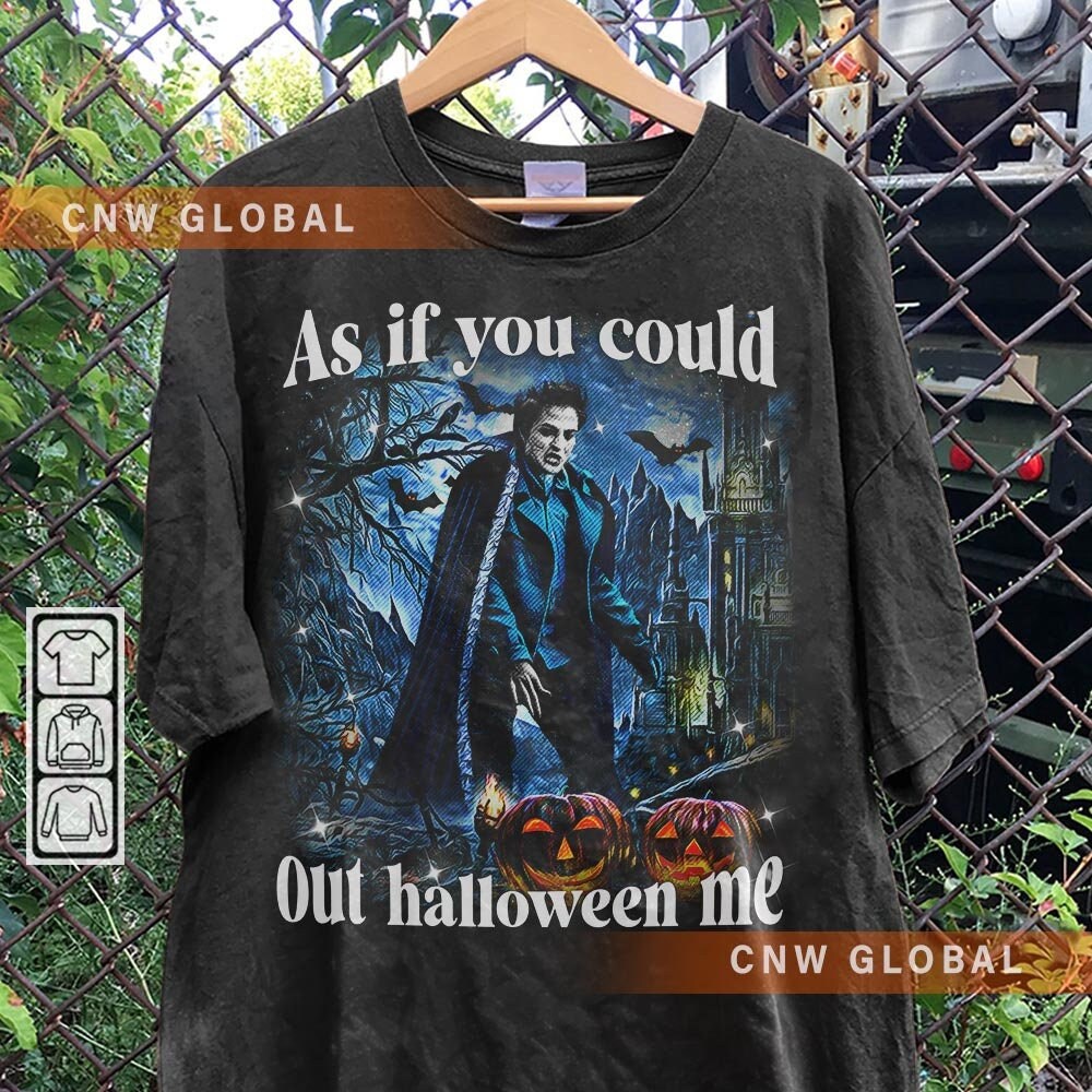 Edward Cullen Funny Movie Shirt as If You Could Out Halloween Etsy