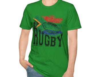 South African Rugby tee, SA Rugby Unisex T-Shirt Gildan 64000, Bokke tshirt, Boks shirt