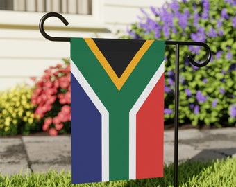 South Africa Flag, South Africa Banner, South Africa housewarming gift, South African garden decor, Gift for South african au pair family