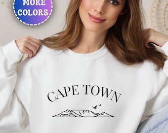 Cape Town Sweatshirt, South Africa Sweatshirt, South Africa crewneck, South Africa Vacation shirt, South Africa Travel Souvenir, Motherland