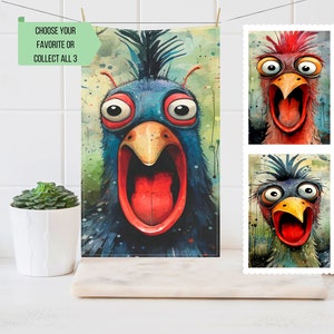Funny Chickens Kitchen Towel, Crazy Chicken Lady Tea Towel, Funny Chicken Decorative Towel, Funny Chicken Lover Gift,Country gift for farmer