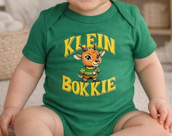 Baby Bokkie Infant Bodysuit – South African Rugby Fan Baby Outfit