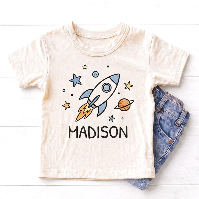 Apple Rocketship Personalized Rocket Name Baby Onesie® - Custom Cute Space Rocket Ship ...