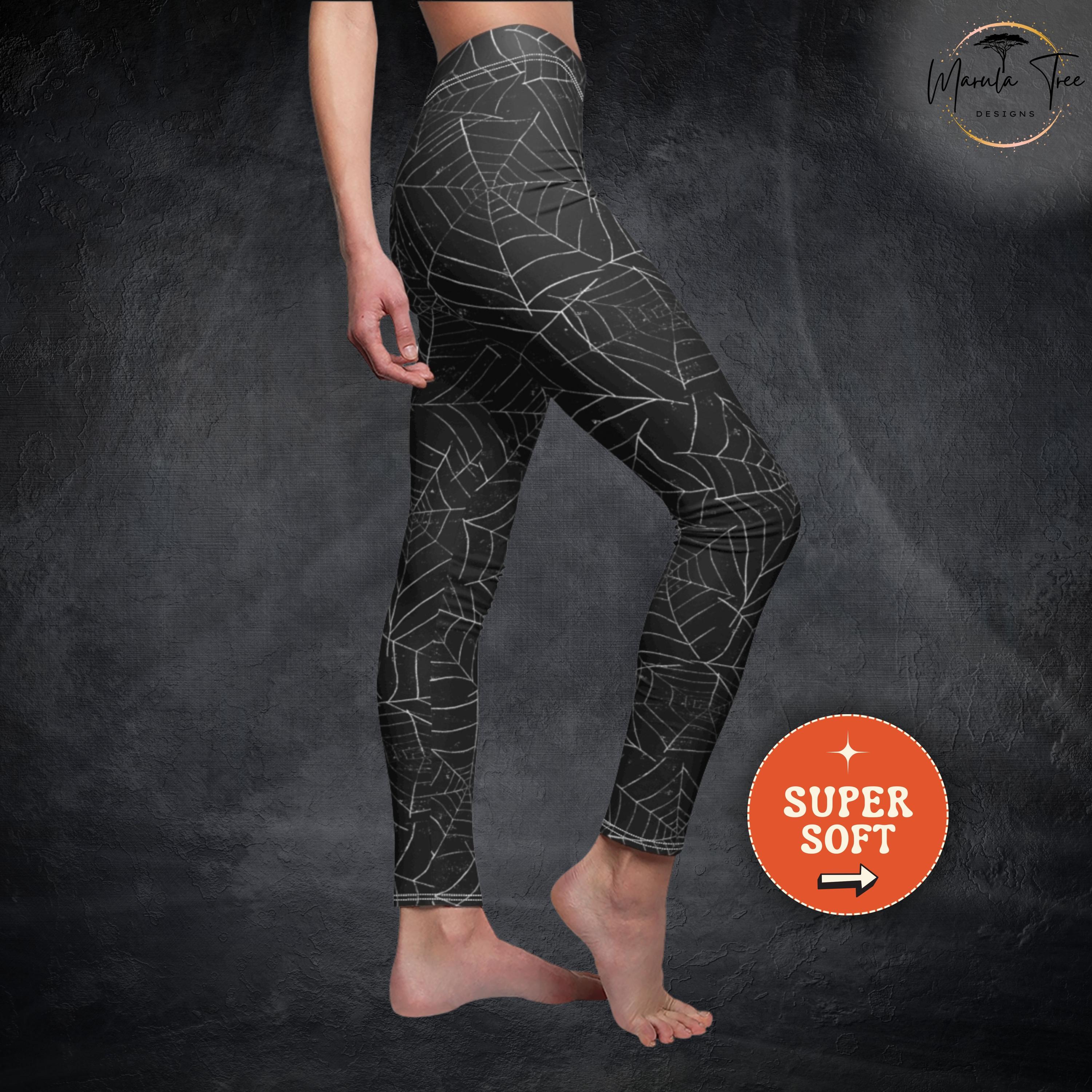 Halloween Leggings Walmart Silver Leggings Women's Solid Soft