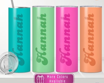 Personalized Tumblers with Lid and Straw, Pastel Tumblers, Custom Bachelorette Party Cups, Bridesmaid Proposal Gifts with name